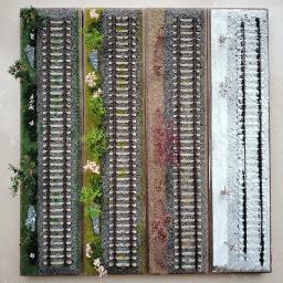 Ho escala 1:87 acessórios de trilho de trem ferroviário brinquedos de metal modelo diy para diorama sem trem1pc - Image 1