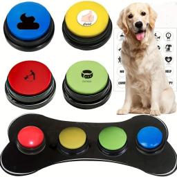 Pet Botão De Comunicação, Botão De Falar Do Cão, Buzzer De Treinamento, Artefato - Image 1
