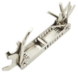 Chave de aço inoxidável para mergulho, Snorkeling Wrench, Folding Allen Key, Kits de Reparação de Emergência, Multi Ferramentas, 13 em 1 - Image 2