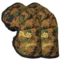 2 pçs longa camuflagem joelheiras boa isolação térmica à prova de vento confortável para inverno joelheiras suprimentos de proteção - Image 2