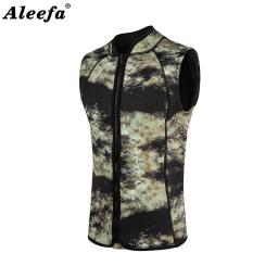Roupa de mergulho masculina sem mangas colete 3mm neoprene com zíper manter aquecido para mergulho, surf, caiaque - Image 1