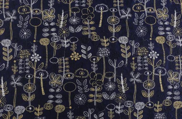 Bordados de Algodão e Linho: Tela Decorativa para Vestidos e Sacos Artesanais DIY