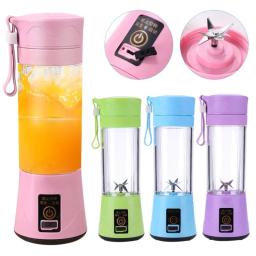 Mini liquidificador portátil usb suco shake 6 lâminas - Image 2