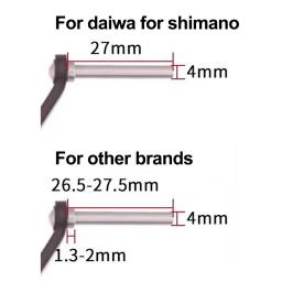 Venda quente alça de carretel de pesca botão eva 52.3*36.5mm acessórios modificados para daiwa baitcast spinner carretel alça botão leve - Image 3