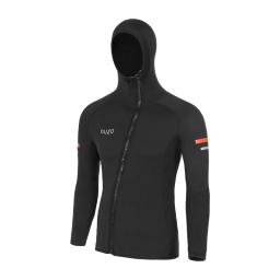 Camisola de mergulho com capuz neoprene masculina, jaqueta de manga comprida, proteção solar, antimedusas, surf, natação, traje, 1,5mm, divisão - Image 6