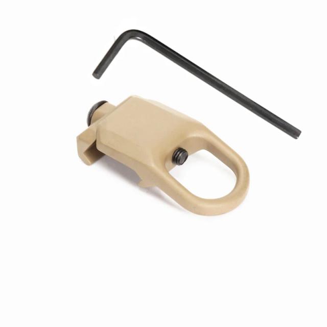 Acessórios Táticos para Airsoft: Cordão Sling Giratório Quadrado para Arma Rifle AK e M416 com Fivela de Metal