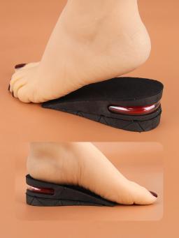 Palmilhas para Aumentar Altura com Almofada de Ar, Palmilhas Mais Altas, Inserção do Salto para Homens e Mulheres, 1 Camada, 4 Camadas - Image 3