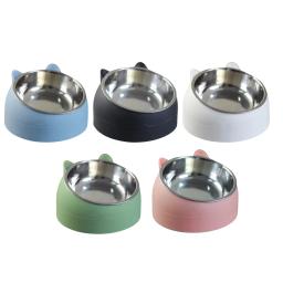Alimentador de metal para pet, prato levantado, comida e água, suprimentos - Image 2