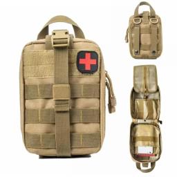 Kits táticos de primeiros socorros, bolsa médica de emergência, caça ao ar livre, carro, acampamento, molle, ferramenta de sobrevivência, organizador de bolsa edc - Image 5