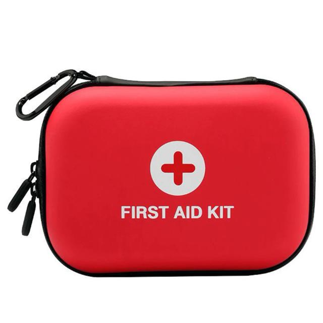 Kit de Primeiros Socorros Pequeno e Durável para Viagens, Camping e Uso Doméstico