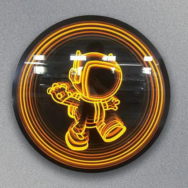 Letras de Néon LED Personalizadas para Decorar Paredes e Espelhos Infinitos em Banheiros e Quartos