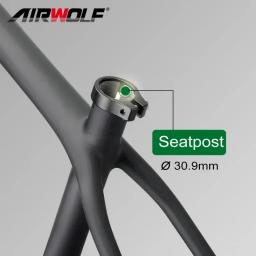 Airwolf-carbono moto quadro t1100, 29 polegadas rodas, mtb quadro, ultra leve, 148x12 freio a disco, venda especial - Image 3