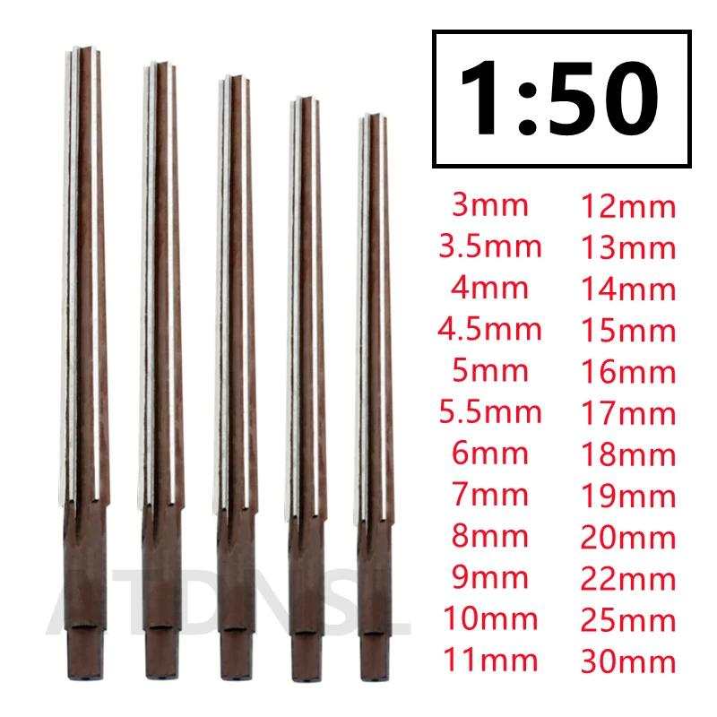 Alargador de mão cônico, ferramentas CNC, 1:50, 3 5/4/4.5.5/5/5. Extensão estendida 5 6 7 8 9 10 11 12 13 14 15 16 17 18 19 20 22 25 30mm - Image 1