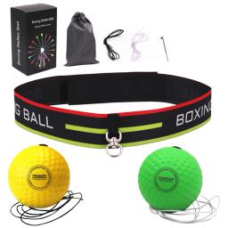 Bola de boxe com headband, olho e mão-olho, treinamento do esforço, gym, exercício do muay thai, exercício da aptidão - Image 6