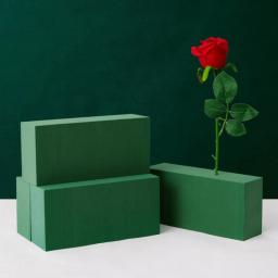 Blocos De Isopor Para Arranjo De Flores, Suprimentos De Artesanato Redondos, Tijolos De Espuma Floral, Embalagem Organizando Florista De Lama, DIY - Image 2