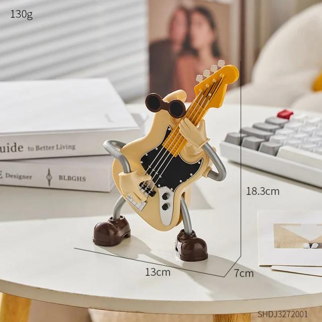 Instrumento Musical Kawaii: Acessórios Nórdicos Únicos para Decoração do Lar e Presentes Criativos de Aniversário
