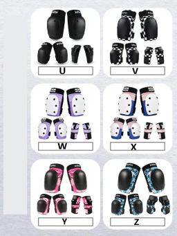 Skate esportes conjunto de equipamentos de proteção capacete adulto crianças das senhoras dos miúdos das meninas meninos feminino joelho cotovelo almofadas protetor - Image 6