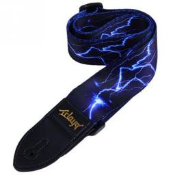 Correia da guitarra multi-cor cintos de guitarra ajustável impressão colorida correias de guitarra de náilon baixo acústico acessórios de guitarra elétrica - Image 2