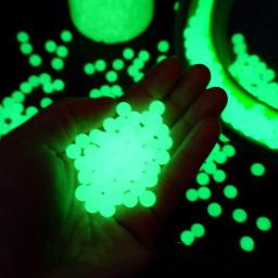 Balas De Água Fluorescente Bolas, Balas De Gel Macio, Jogo De Batalha, Noite De Tiro, Airsoft, 7-8mm, 3000Pcs por Conjunto - Image 2