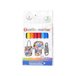 Canetas de tecido permanente para roupas, Marcadores para camisetas, Art Markers Set for Clothing - Image 1