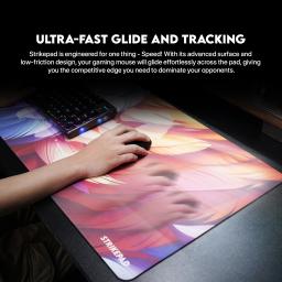 FANTECH-Strikepad MST901 Gaming Mousepad, 900x400x3mm, Padrão de Transformação, Impermeável, Sem Costura Borda, Speed Mouse Mat - Image 4