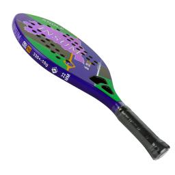 Raquete de tênis de praia com capa protetora, Kevlar carbono, alta resistência, jogadores Top-Rise - Image 2