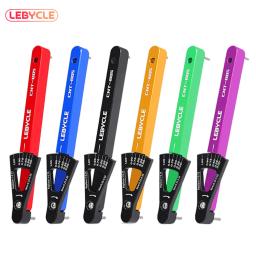 Lebycle 6 cores ferramenta indicador de desgaste da corrente da bicicleta links corrente verificador mtb bicicleta estrada liga alumínio reparação ferramentas precisas - Image 1