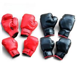 Adulto luvas de boxe taekwondo luta sanda karate artes marciais durável engrossado plutônio luvas de dedo cheio guantes boxeo mujer - Image 2