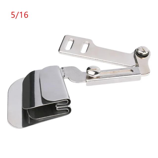 Dispositivo de Costura Dupla Camada para Patchwork e Hemming - Ferramenta Industrial de Crimpagem em Quilting com Carro Plano