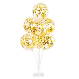 Desktop Balão Stand Kit para Decoração de Festa, Suporte Claro, Chuveiro de Bebê, Casamento, Crianças, Aniversário, Mesa Centerpiece, Reutilizável, 1, 2Set - Image 5