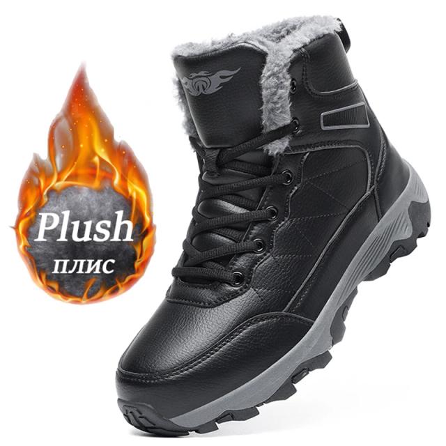 Botas de Caminhada e Neve para Homens - Alta Qualidade, Conforto e Estilo em Tamanhos Até 48