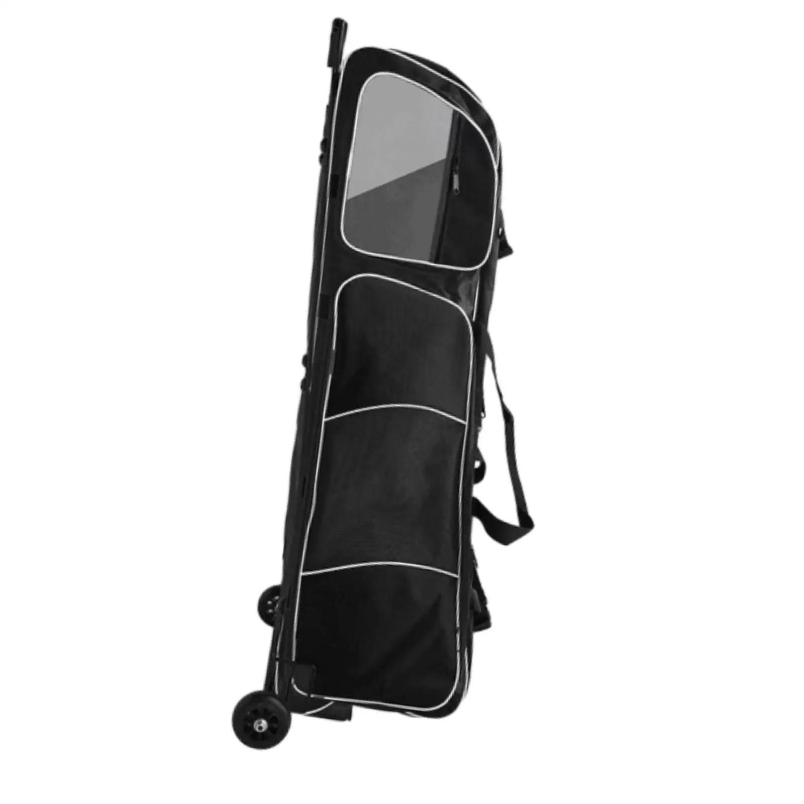 Bolsa de Transporte para Espada de Esgrima com Rodas, Impermeável, Portátil, Resistente ao Desgaste, para Entusiastas e Iniciantes em Treinamento de Esgrima - Image 1
