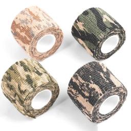 Fita de camuflagem militar, auto-adesiva, 5cm x 4.5m, melhor para a caça e acampamento ao ar livre - Image 3