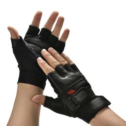 Luvas De Couro Para Homens, Levantamento De Peso, Exercício De Ginástica, Treinamento, Esporte Fitness, Carro Esportivo - Image 4