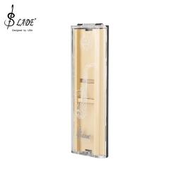 Slade palhetas caso saxofone clarinete oboé palhetas abs transparente caso caixa de armazenamento à prova dwaterproof água usar 2 grades instrumento acessórios - Image 5