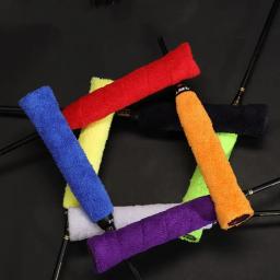 Anti-deslizamento respirável esporte sobre aperto sweatband tênis overgrips fita raquete de badminton apertos sweatband varas de pesca overgrip banda - Image 5