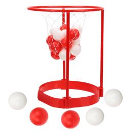 Brinquedo de tiro de basquete aéreo, faixa de cabeça interna e externa, bolas de argola, brinquedo interativo para várias pessoas, presente para crianças - Image 4