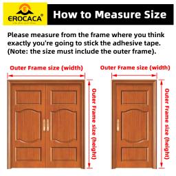 EROCACA-Cortina de Isolamento Térmico, Cortina Windproof, Magnético, Usado em Ar Condicionado, Porta de Aquecimento, Inverno - Image 2