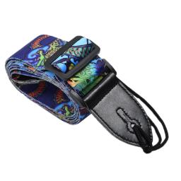 King Long Guitar Straps, impressão personalizada, Dragon Pattern, Guitar Accessories, Bass, Electric - Image 5