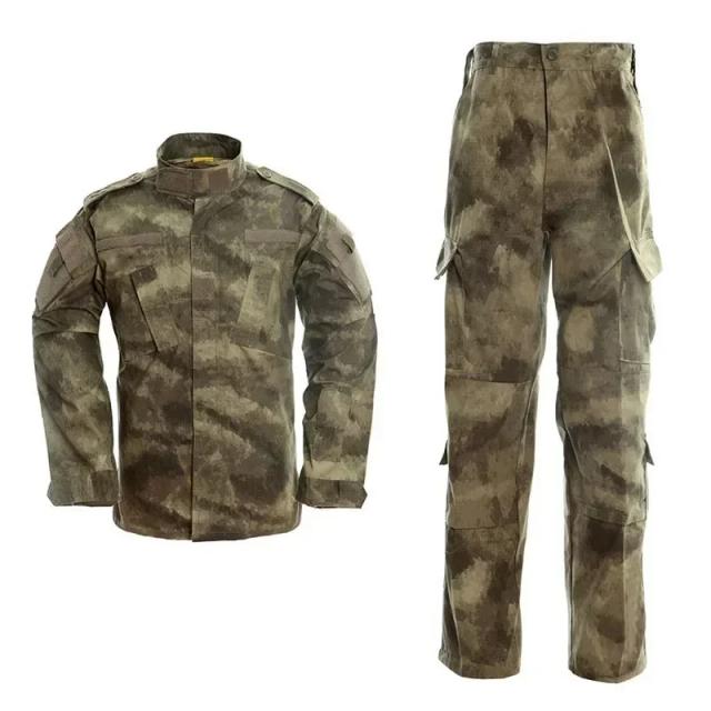 Jaqueta e Calça de Camuflagem Tática para Airsoft e Caça, Roupas de Combate BDU Camo