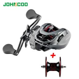Água salgada Baitcasting pesca carretel e baitcaster, fundição isca, bobina multiplicadora, carretel sobressalente para polvo, 9BB, 5.4:1, 7.1:1 - Image 1