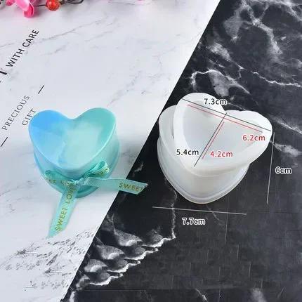 Diy caixa de armazenamento resina molde jóias acessórios artesanato resina cola epoxy moldes ferramentas silicone - Image 1