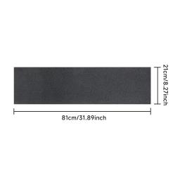 Universal 81*21cm pro diy skate placa antiderrapante lixa resistência ao desgaste lixa decks adesivo pvc waterpoof fita antiderrapante - Image 4
