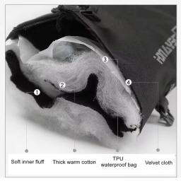 Luva de equitação impermeável para homens e mulheres, prova de chuva, windproof, tela sensível ao toque, esporte, equitação, caminhadas, motocicleta, ao ar livre - Image 4