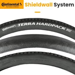 Continental Terra Hardpack 27.5/29x2.0 Tubeless Ready Dobrável Pneu de Cascalho MTB Road Cyclo-Cross Pegada Larga Piso Central Plano - Image 2