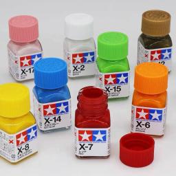 Tamiya cor esmalte pintura 10ml para modelar ferramentas de artesanato, aplicado a quase qualquer superfície de madeira, metal ou plástico - Image 1