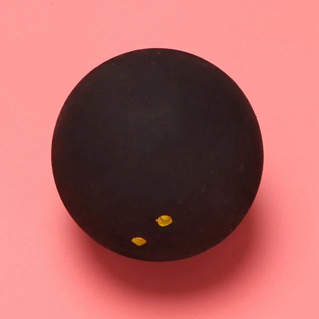 Bolas de Squash Amarelas de Baixa Velocidade para Competição Profissional - Conjunto com 4 Peças