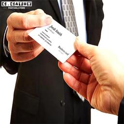 Cartões personalizados para pequenas empresas, logotipo personalizado, convite de casamento, cartão de aniversário, cartão postal, pacote de presente, obrigado - Image 2