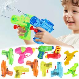 Mini pistola de água infantil, esportes ao ar livre, atividades de festa, plástico, vários estilos, presentes infantis, TMZ - Image 1