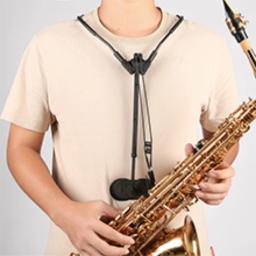 Miwayer-saxofone ombro arnês titular, confortável sax pescoço cinta, gancho para chifre, barítono, soft sax Alto, clarinete soprano - Image 6